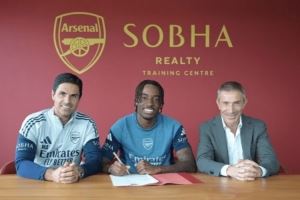 阿尔特塔：很高兴签下马杜埃凯，他是英超最有天赋的边锋之一