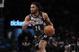 篮网队史22岁及以下场均得分：伯纳德-金第1 马布里第2 小火车第3