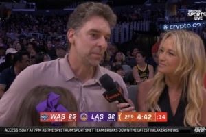 加索尔：东契奇续约湖人真是太好了 我对新赛季充满期待