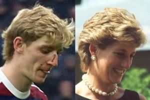 😯球迷发现安东尼-戈登的发型好像在复刻戴安娜王妃…… ​​​