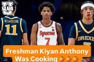 瓜哥+VJ观战!安东尼之子砍18分 NCAA3战场均17.3分&命中率63.6%